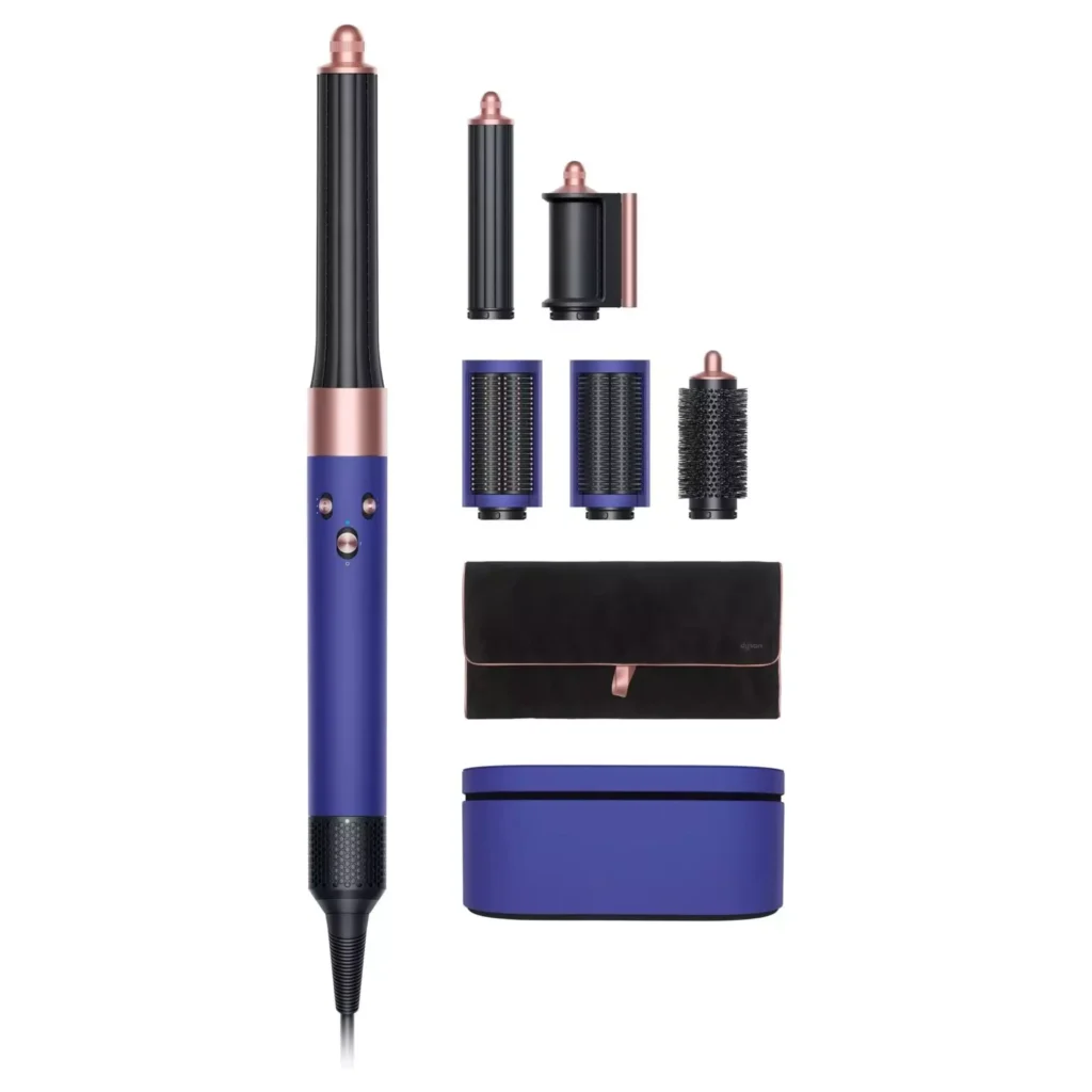 Стайлер Dyson Airwrap HS05 Complete Long (Vinca blue Rosé) с дорожной сумкой
